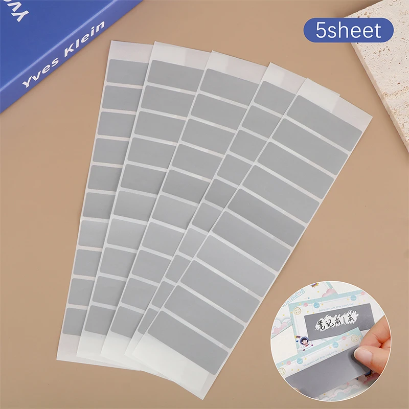 

50Pcs Reward Scratch Card Film Coated Stickers Scratch Off Labels Diy Children's Redemption Vouchers