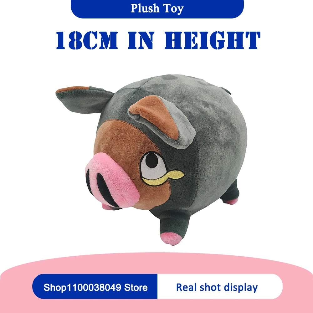 

25 см Lechonk плюшевая игрушка, милая мягкая набивная мультяшная свинья кукла для детей, день рождения, рождественский подарок, фигурка, детские ...