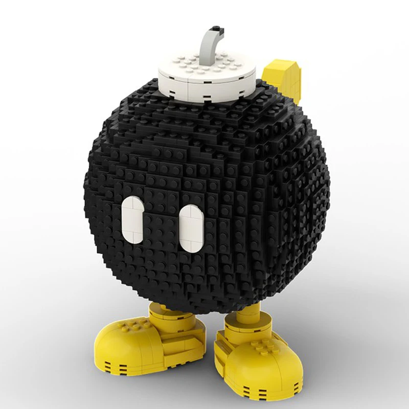 2024 креативная модель Moc 1211 шт. персонажей супер мраморные популярные игровые