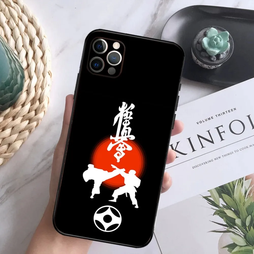Чехол для телефона с символом киокушин каратэ iPhone15 14 13 12 Mini 11 Pro XR X XS MAX 6S 7 8 Plus