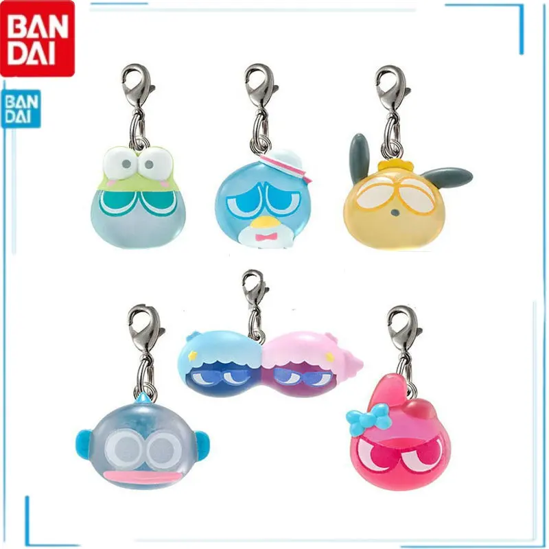 

BANDAI Pachacco Melody LittleTwinStars KEROKERO KEROPPI Gashapon Action Figure Keychain Doll Pendant Collectible Toys Kids Gifts