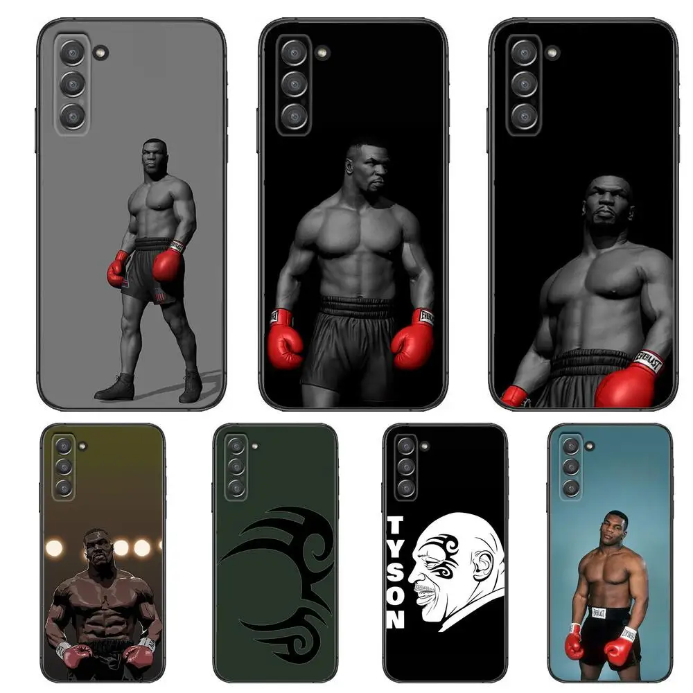 

Boxer Mike Tyson Phone cover hull For SamSung Galaxy s6 s7 S8 S9 S10E S20 S21 S5 S30 Plus S20 fe 5G Lite Ultra Edge