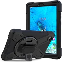 tablet case for lenovo m8 tb 8505 m8 tb 8705 8 shockproof drop resistance all round protection with rope hand held 360 rotation