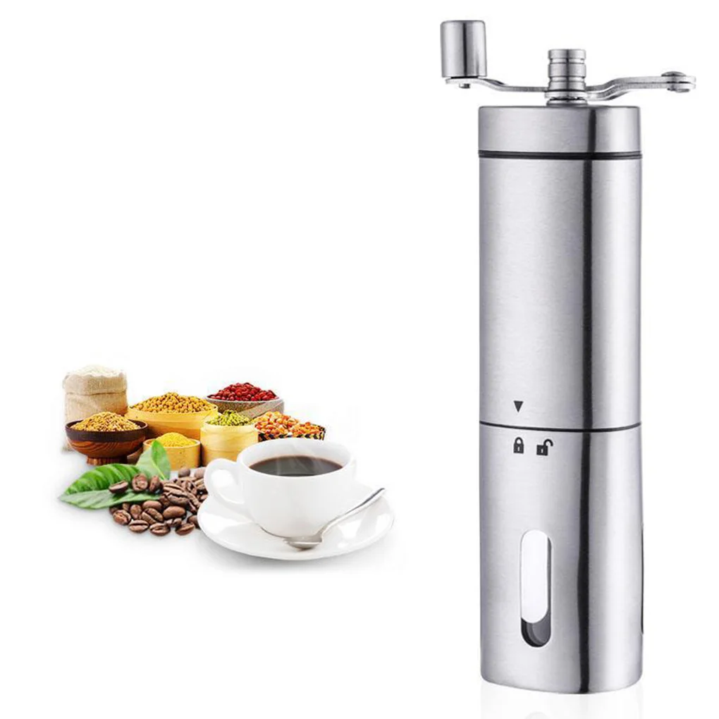 

Handheld Coffee Bean Grinder Machine Manual Portable Conical Mill Powder Grinding Tools