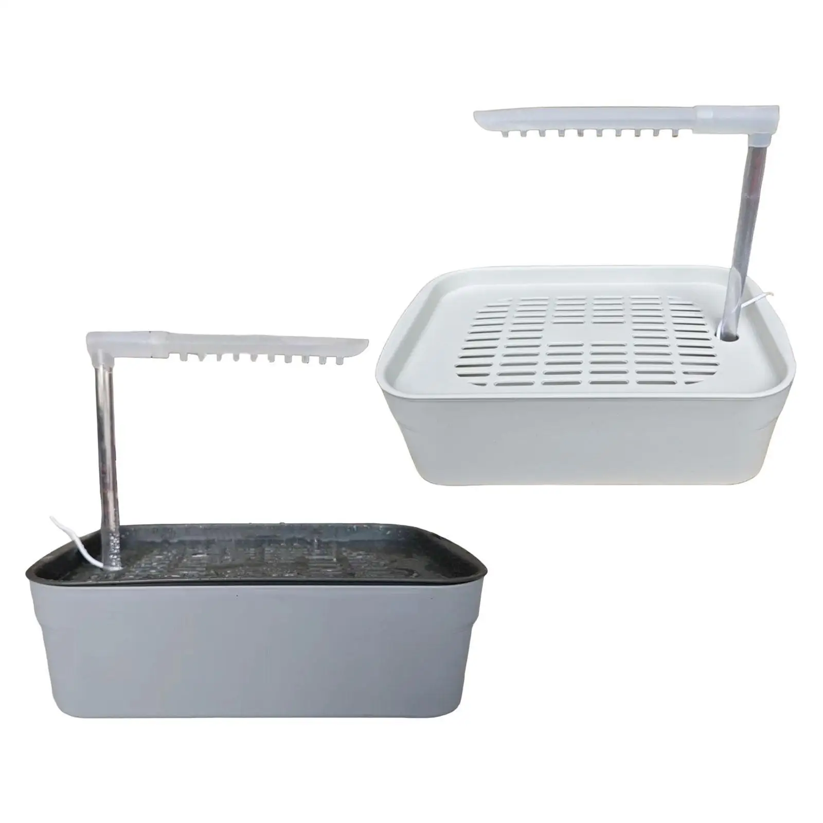 Parrot Bathtub with USB Cable Easy to Clean Automatic Pet Bird Bath for Water Bowl Parakeets Budgie Budgerigar Lovebirds