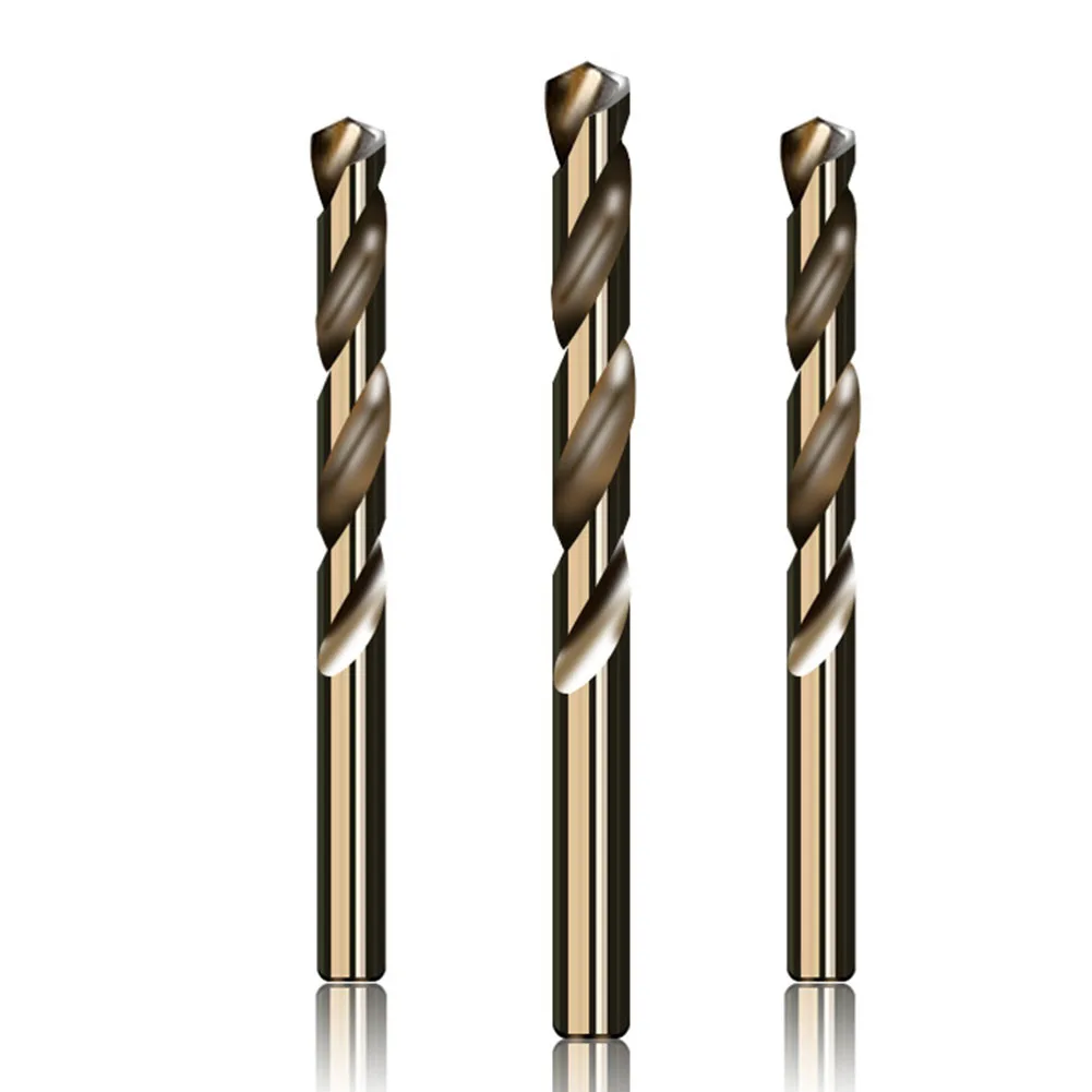 

High Tensile Steel Drilling with HSS M35 Cobalt Drill Bit Set Designed for All Your Stainless Steel Projects Pack of 5