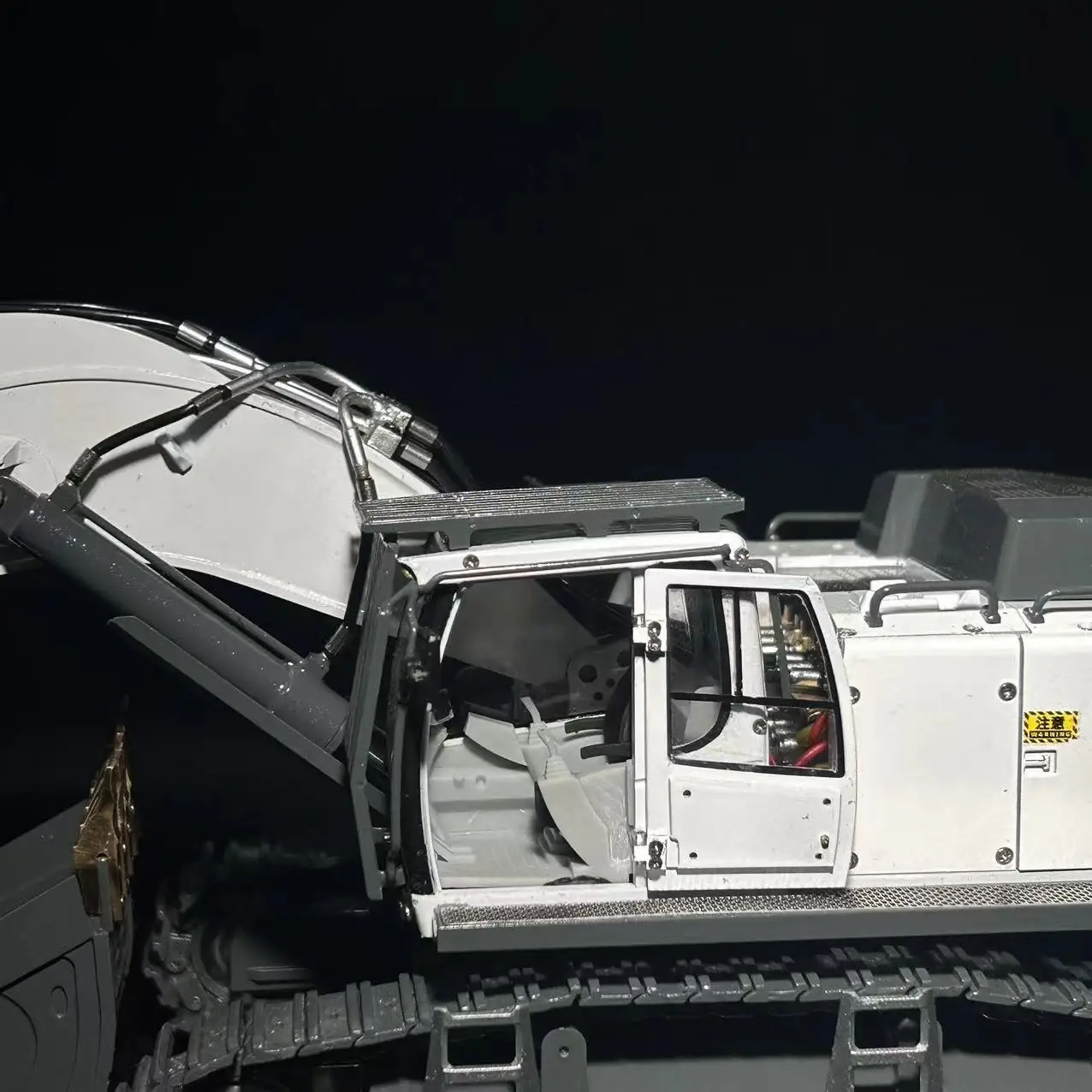 HYD 1/50 R970 ручной металлический гидравлический экскаватор настольная модель RC