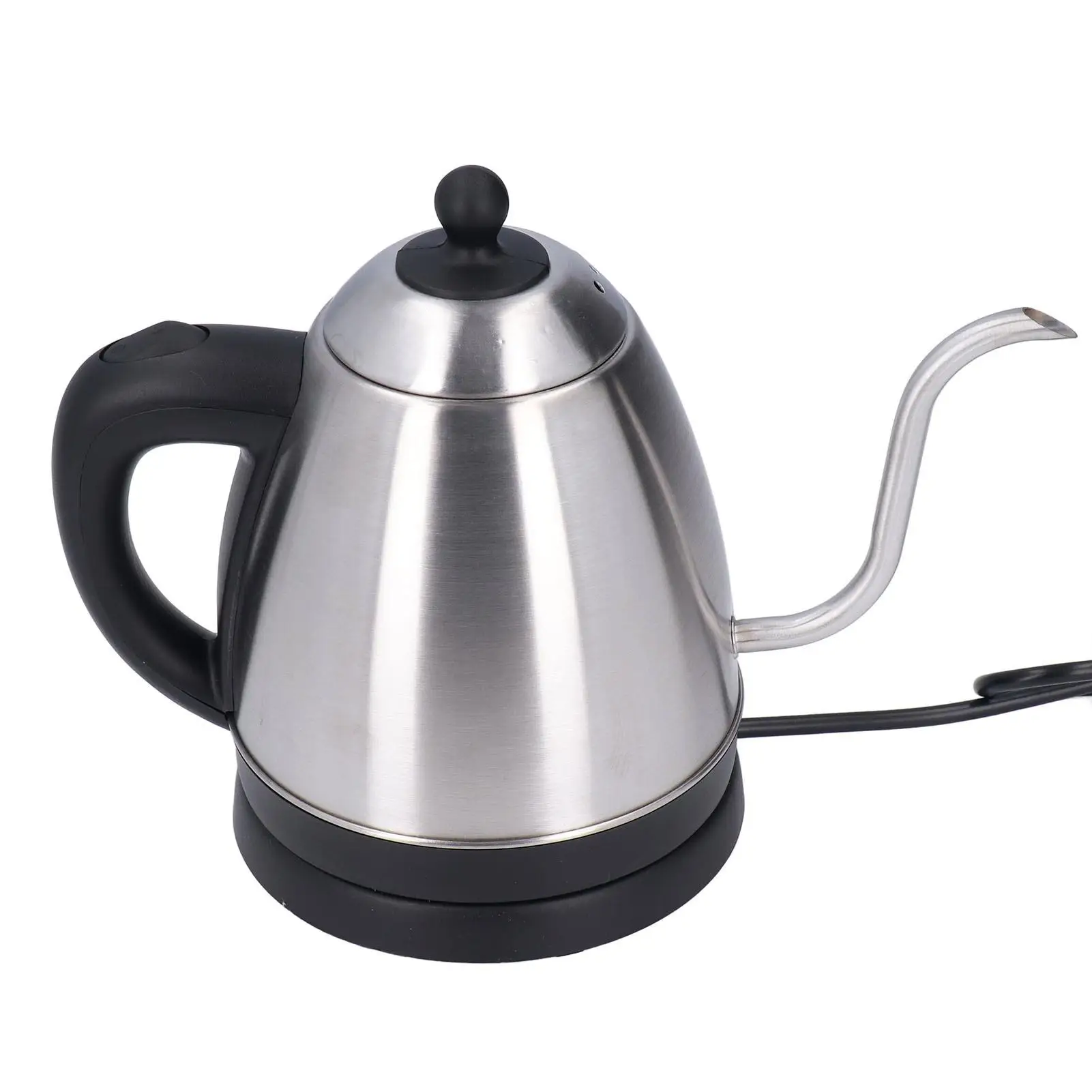 Электрический чайник для кофе на 220 л с гусиной шеей из нержавеющей стали
