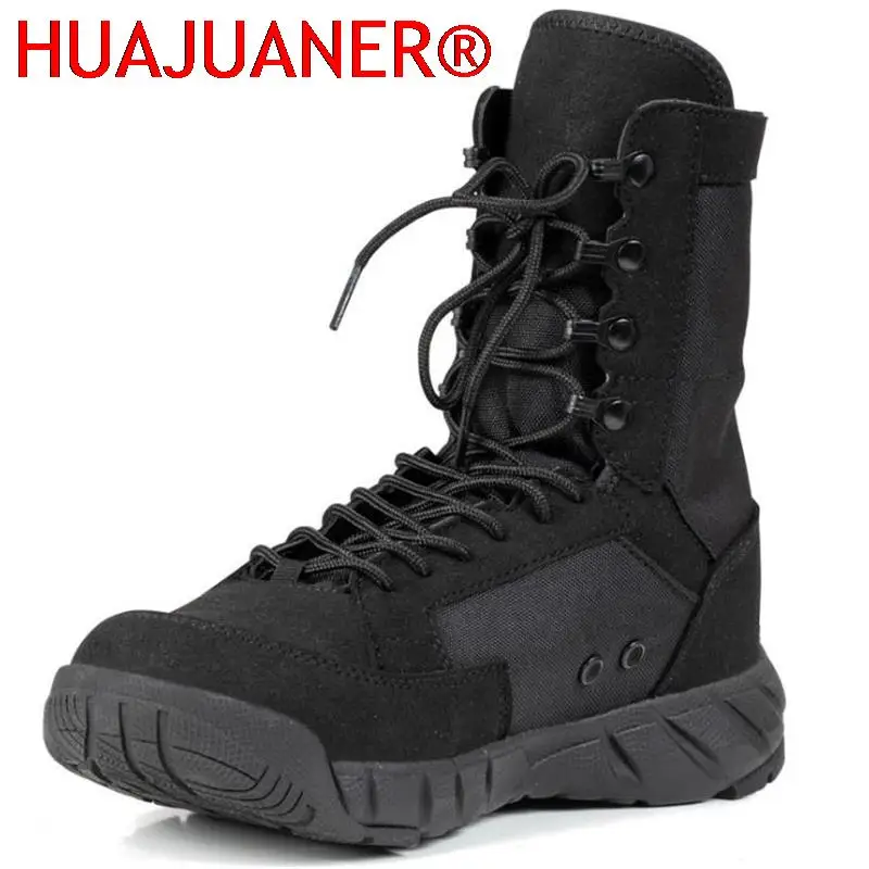 

Men Tactical Army Boots Sport Hiking Shoes Outdoor Ankle Men Sneakers Men's Desert Combat Boots Work Safety Shoes Botas Hombre