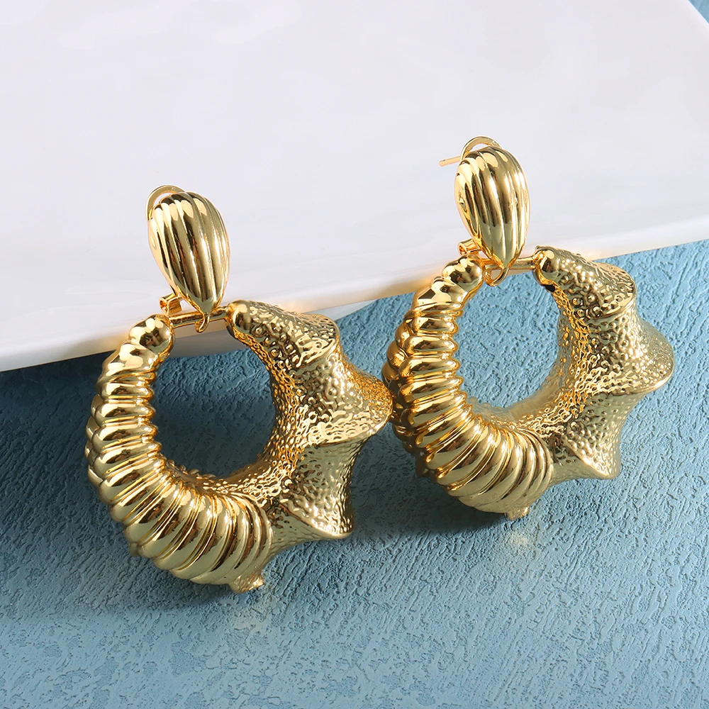 

Drop Earrings Set for Women 2022 Fashion Geometric Earrings Luxury Fine Jewelry Romantic Christmas Valentine's Party Gifts