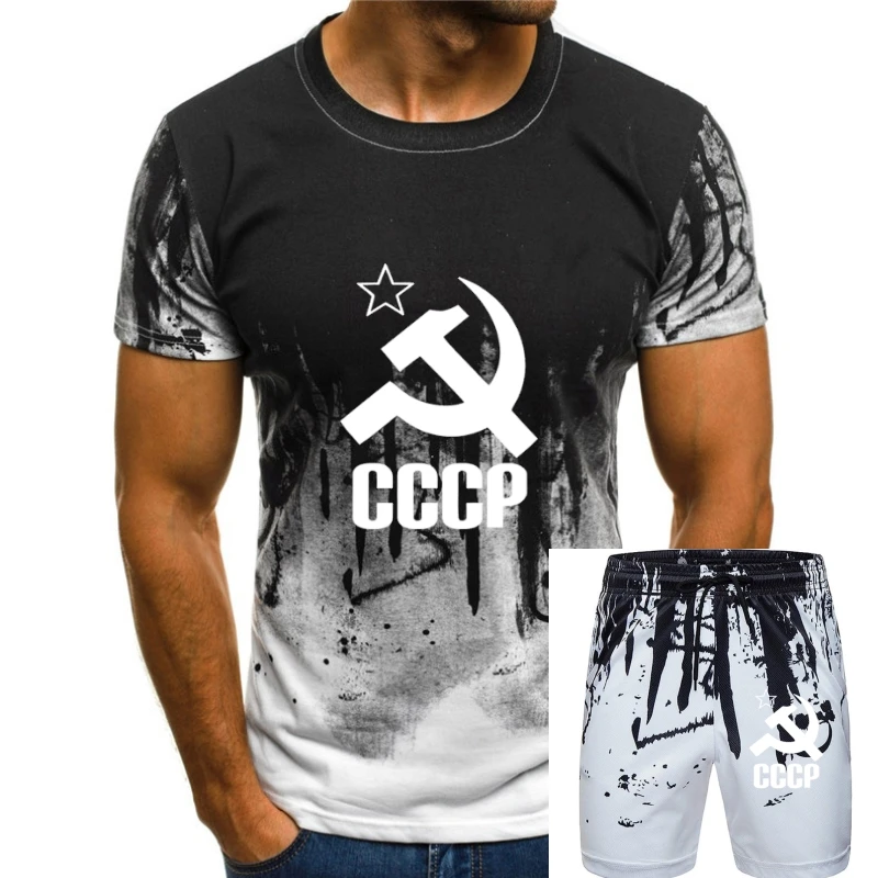 

Мужская футболка с коротким рукавом, с принтом СССР, Советская Россия, лето 2022