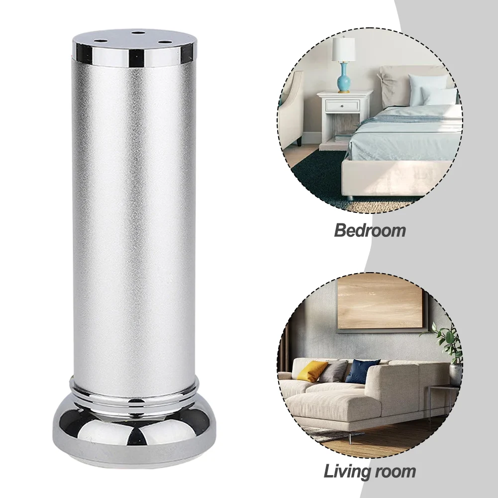 

Adjustable Cabinet Legs Sofa Legs Coffee Table Feet TV Cabinet Support Leg Aluminum Alloy Replacement Furniture Hardware