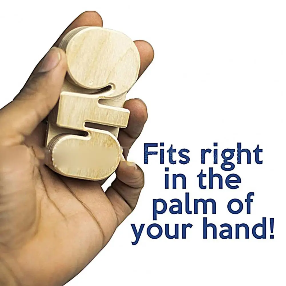 

Удобный для переноски маленький деревянный зажим для браслета DIY ювелирные аксессуары подарок на день рождения