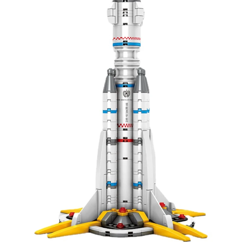 

Senbao building block film and television series hand pilot plan carrier rocket model decoration JIGSAW PUZZLE GIFT