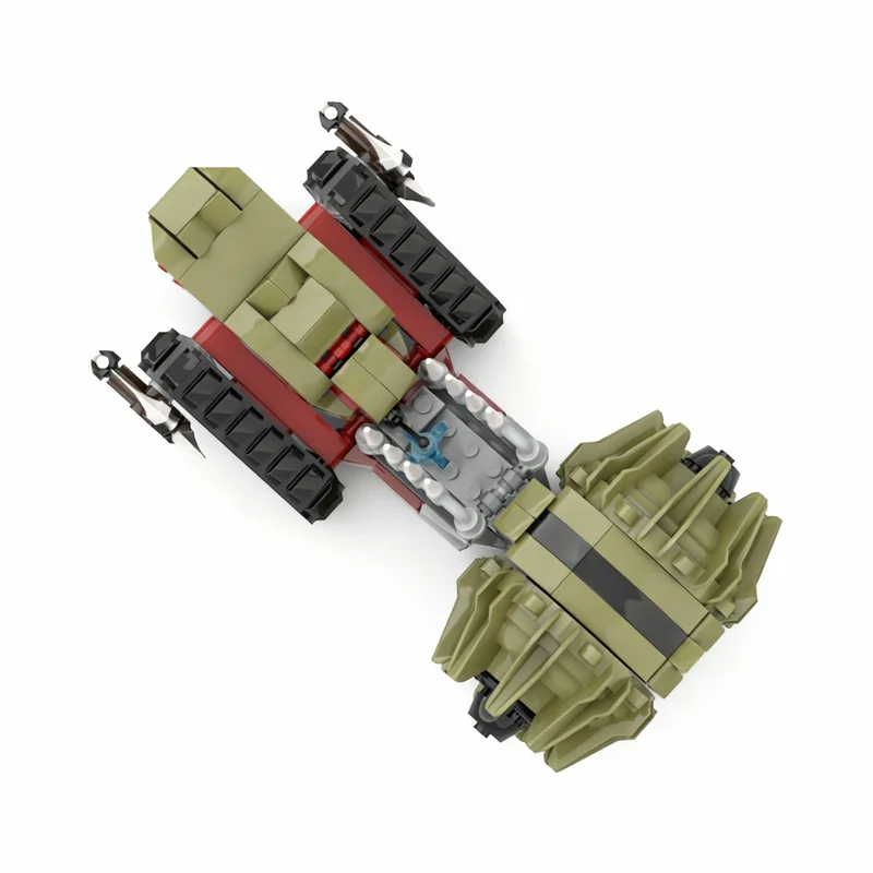 Фото 218 деталей MOC «Коготь Риппера Кроули» MOD «Легенды Чимы» — модель из строительных блоков, рождественский подарок, игрушка для сборки, демонстрации и обучения. №2