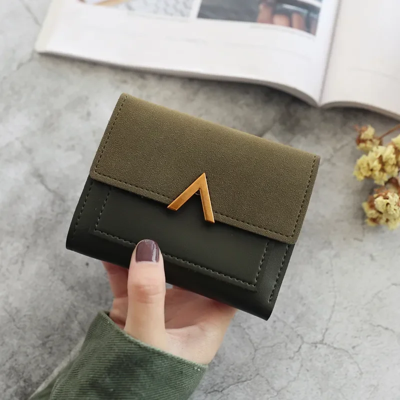 Wallet Short Women Coin Purse Wallets Card Holder Ladies Small Wallet Female Hasp Mini Clutch Girl Money Bag Money Bag