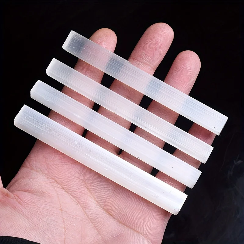 Хрустальные Чипсы Натуральный Салонный Белый Гипсовый Кварц Сырой Минералы