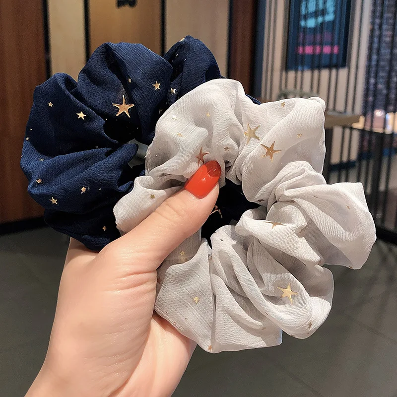 1 шт. шифоновое кольцо с бронзовой маленькой звездой для большого кишечника