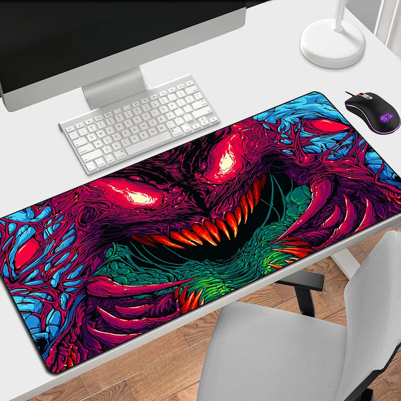 

Hyper Beast Mouse Pad Pc Accessories Mousepad Xxl Desk Mat Gamer Keyboard Large fashion Gaming Extended Protector Mice Keyboards