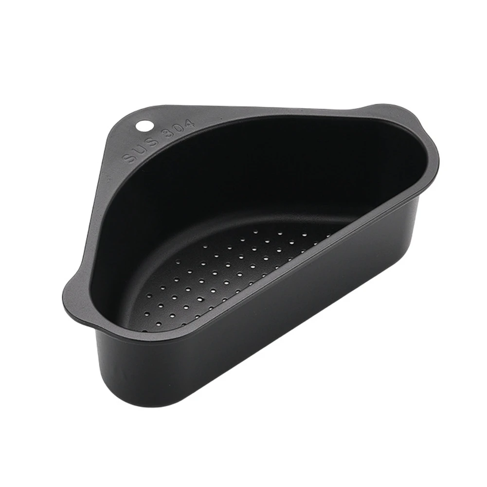 

Multifunctional Corner Sink Drain Rack Shelf Suction Cup Sink Drain Basket Bowl Sponge Holder Kitchen Storage Organizer