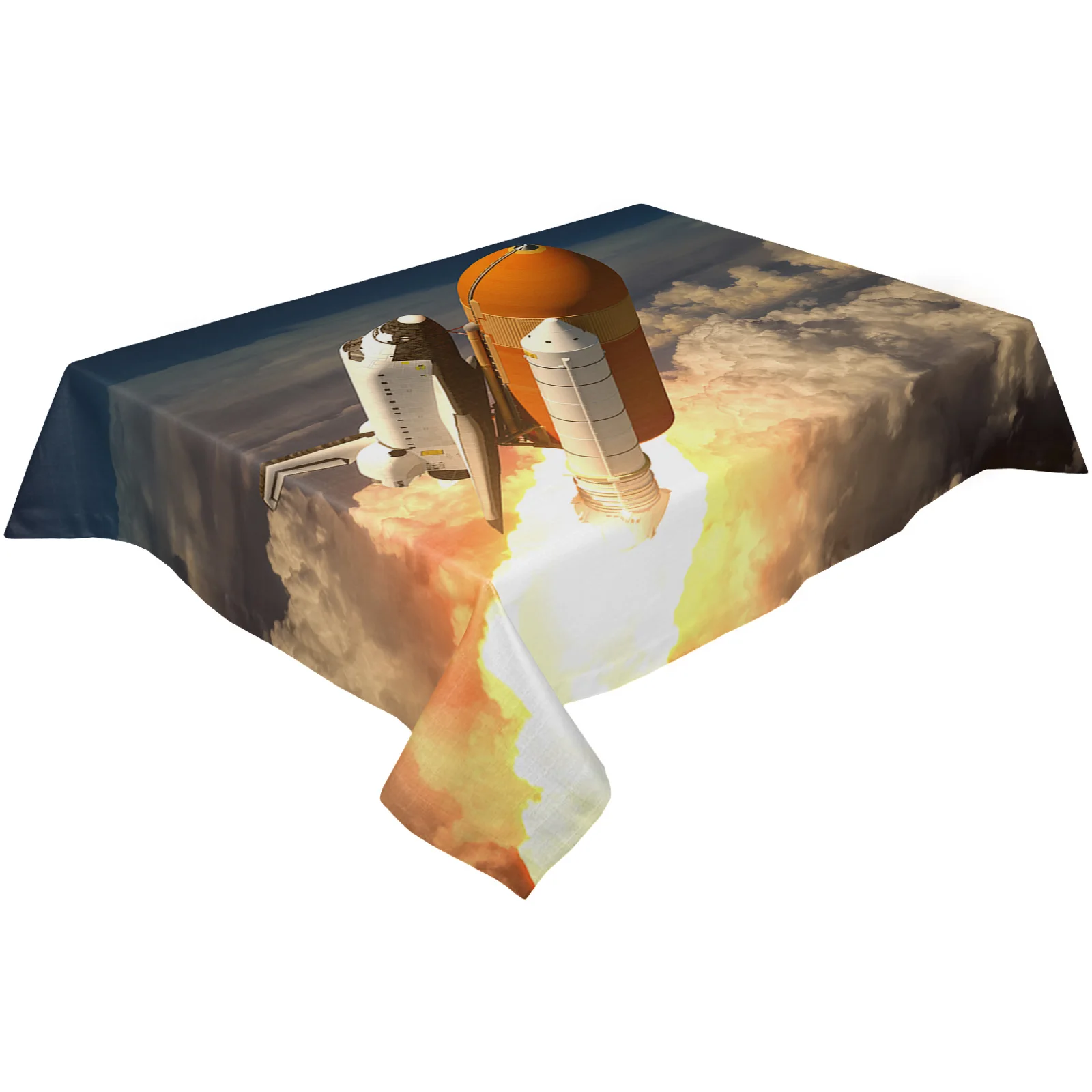 

Космический Шаттл, скатерть, декор для кухонного стола, скатерть для стола, свадьбы, домашний декор, эластичный чехол на стул