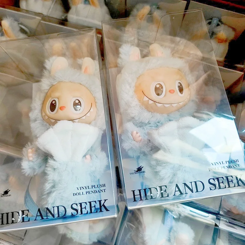 Labubu Сингапурская ограниченная серия Merlion Русалка Виниловая плюшевая кукла Kawaii