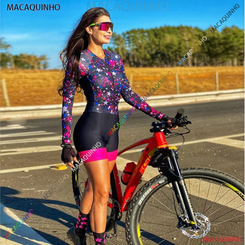 Женский велосипедный костюм с длинным рукавом дешевая элегантная акция летний