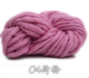 250 г хлопок и суперволокнистая шерстяная супертолстая очень толстая нить