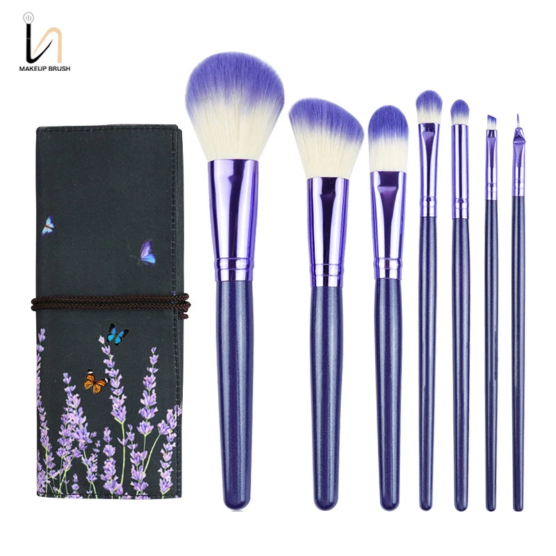 

7/Makeup Brush Cosmetic Loose Power EyeShadow Eyeliner Blush Foundation Portable Profession Beauty Make Up Brush Tools