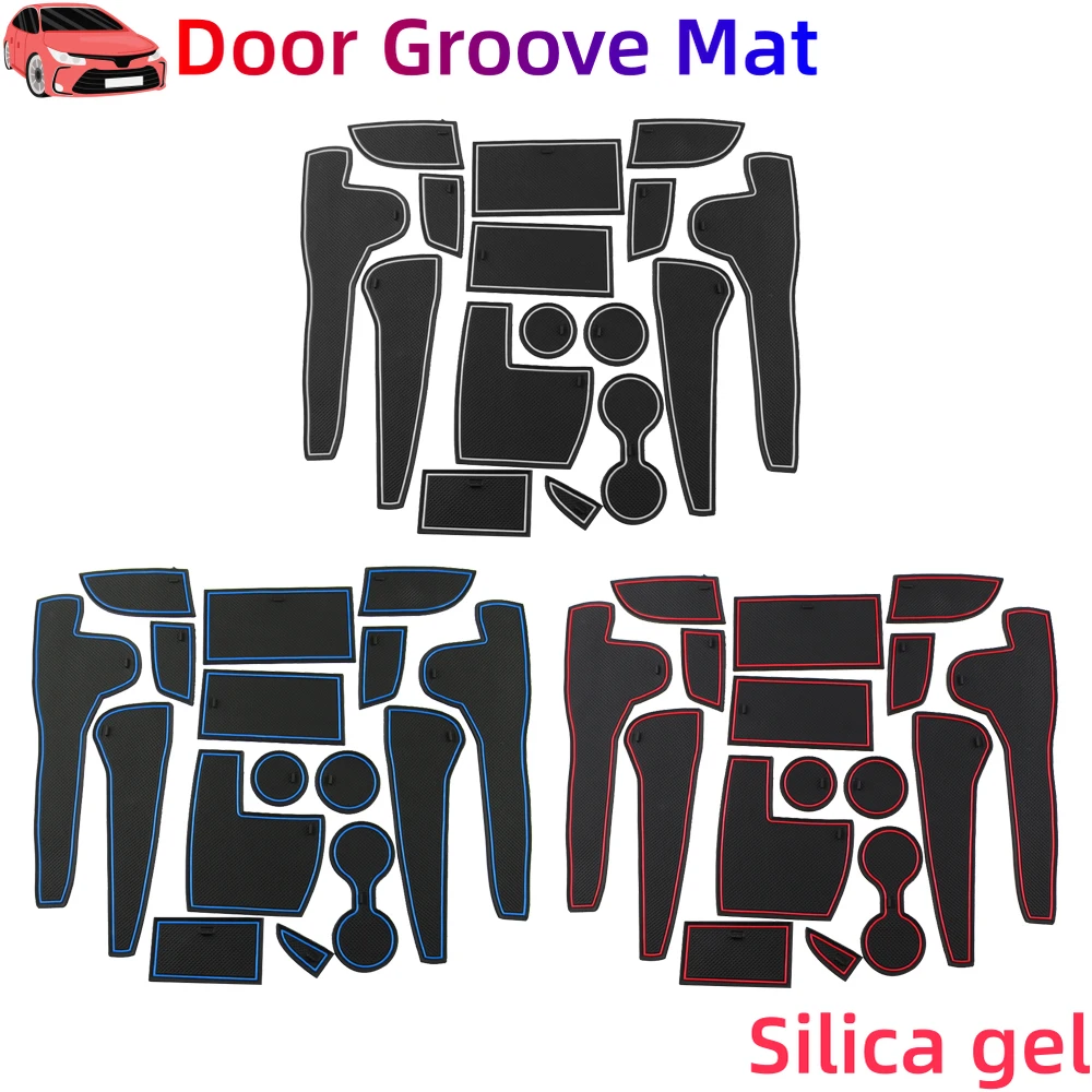 Нескользящие Дверные Коврики Для Hyundai Kona Encino 2019-2021 Силиконовый Дверной Коврик