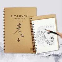 30 sheets thicken backboard a4 sketchbook portable drawing paper graffiti hand painting sketchbooks for drawing art supplies