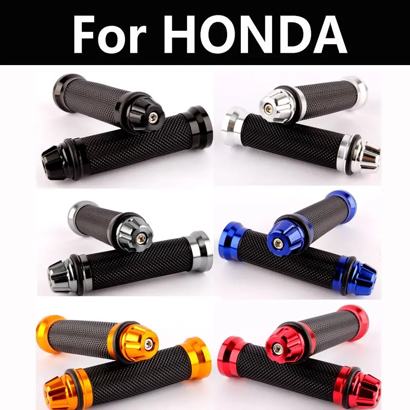 

Hand Bar Ends Motorcycle CNC Aluminum Accessories Handlebar Handles Grips Ends For HONDA VFR800 VFR800R VTR1000F /Firestorm