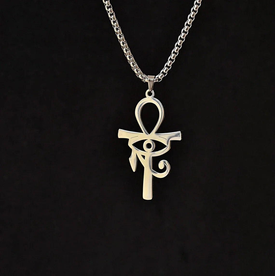 Модное ожерелье из египетского орнамента неувядающее египетское нержавеющей