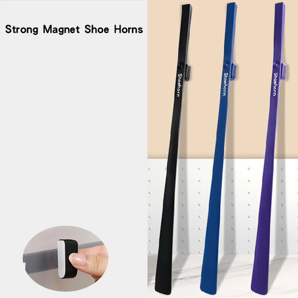 Long Handle Shoe Horn Magnetic Shoe Puller Magnetic Suction Magnetic Shoehorn Household Lazy Pregnant Shoe Tool Shoe Lifter