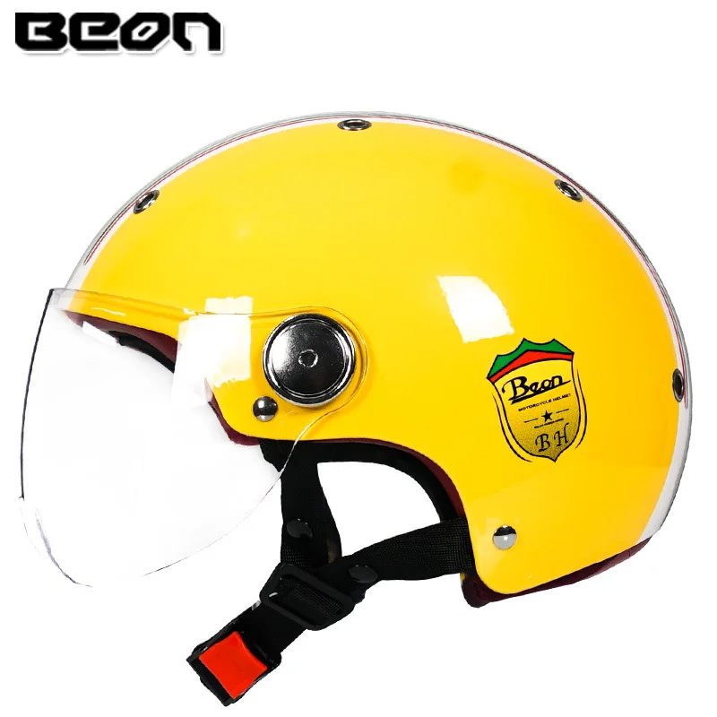 BEON B-103 open face motorcycle helmet E-BIKE vintage helmet motorbike scooter moto casco capacete
