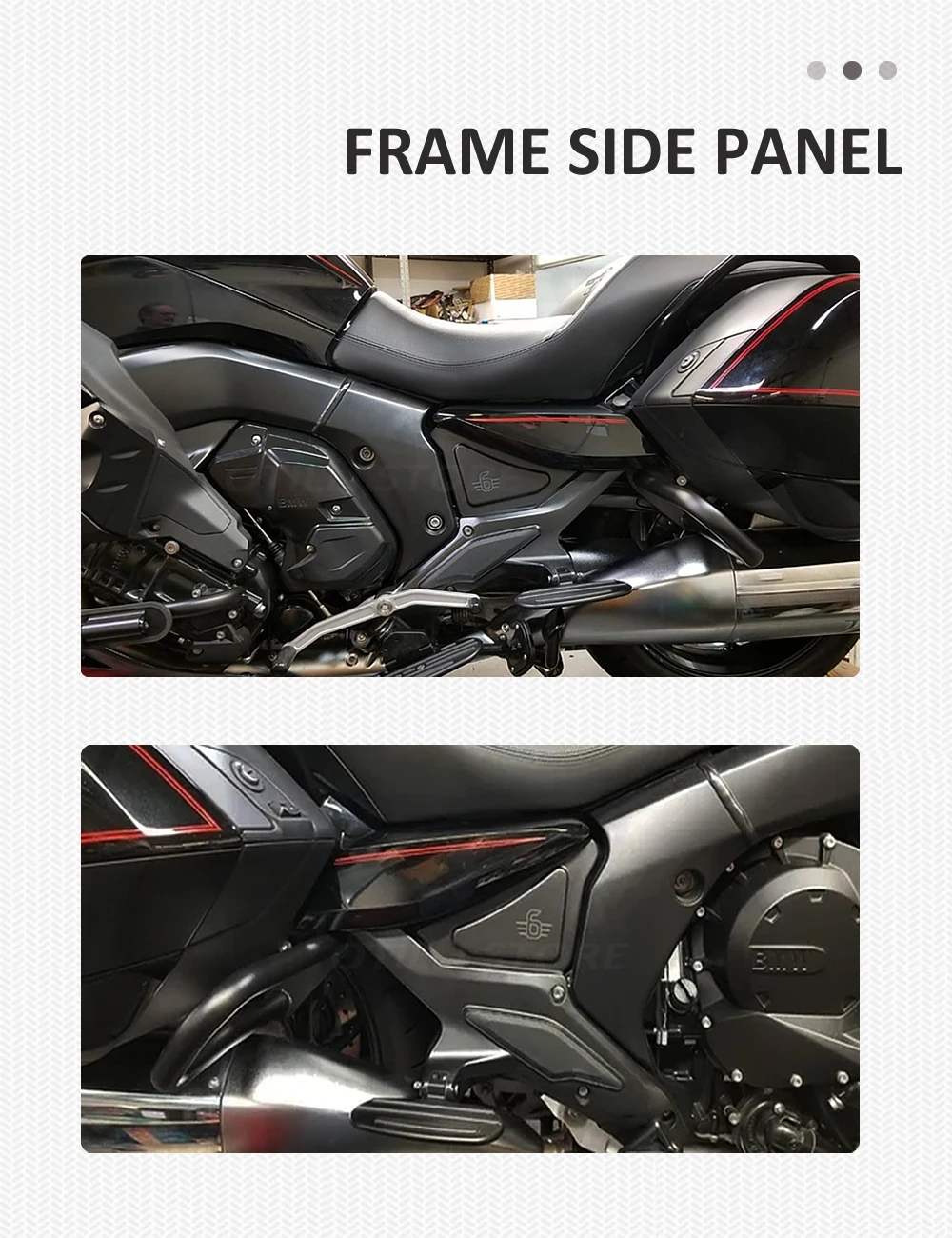 Боковые панели рамы мотоцикла крышка обтекателя накладки на бак для BMW K1600B K1600GA