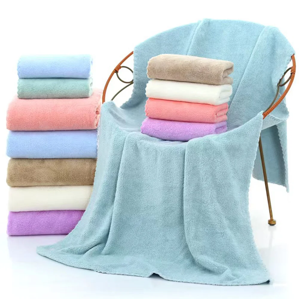

70x140cm Microfiber Bath Towel Large Bath Towel Beach Towels Shower Towel Breathable Quick-drying Comfort Soft Absorbent