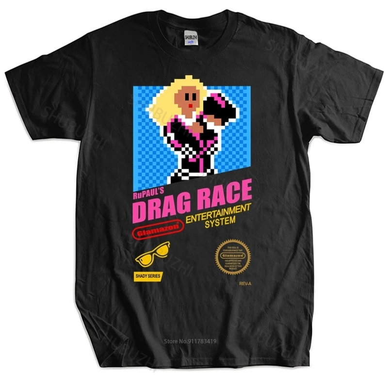 Мужская Черная хлопковая Футболка с круглым вырезом