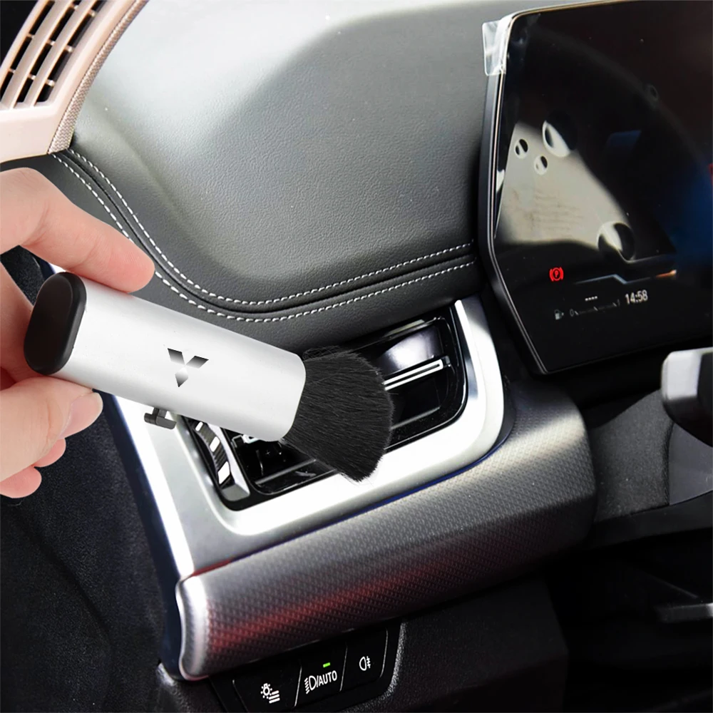 Выдвижная щетка для чистки автомобильного кондиционера мягкие щетки клавиатуры