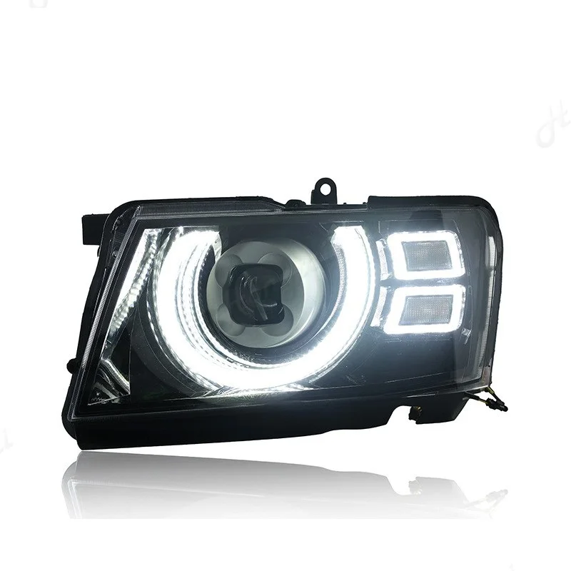 Фото Задний фонарь в сборе для фар 2005-2022 Nissan Patrol Y61, светодиодные фары DRL DRL, указатель поворота, высокие автоаксессуары №5