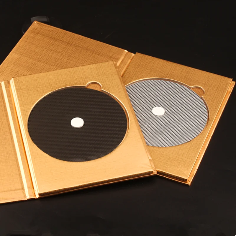 Углеродное волокно CD тюнинг прокладка амортизатор отжимной диск аудио аксессуары