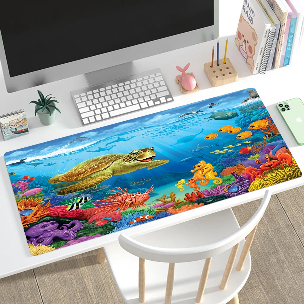 Коврик для мыши Ocean World Fish коврик настольный с ковриком игровые аксессуары Prime Gaming