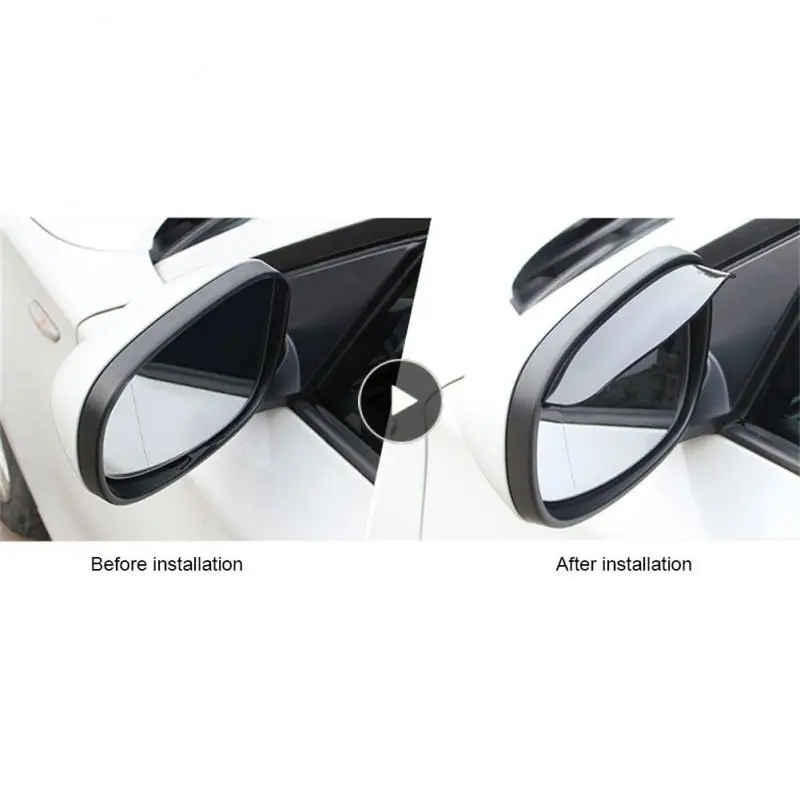 

Rain Shield Transparent Universal Car Rearview Mirror Rain Eyebrow Waterproof Rearview Mirror Cover Car Accessories Durable