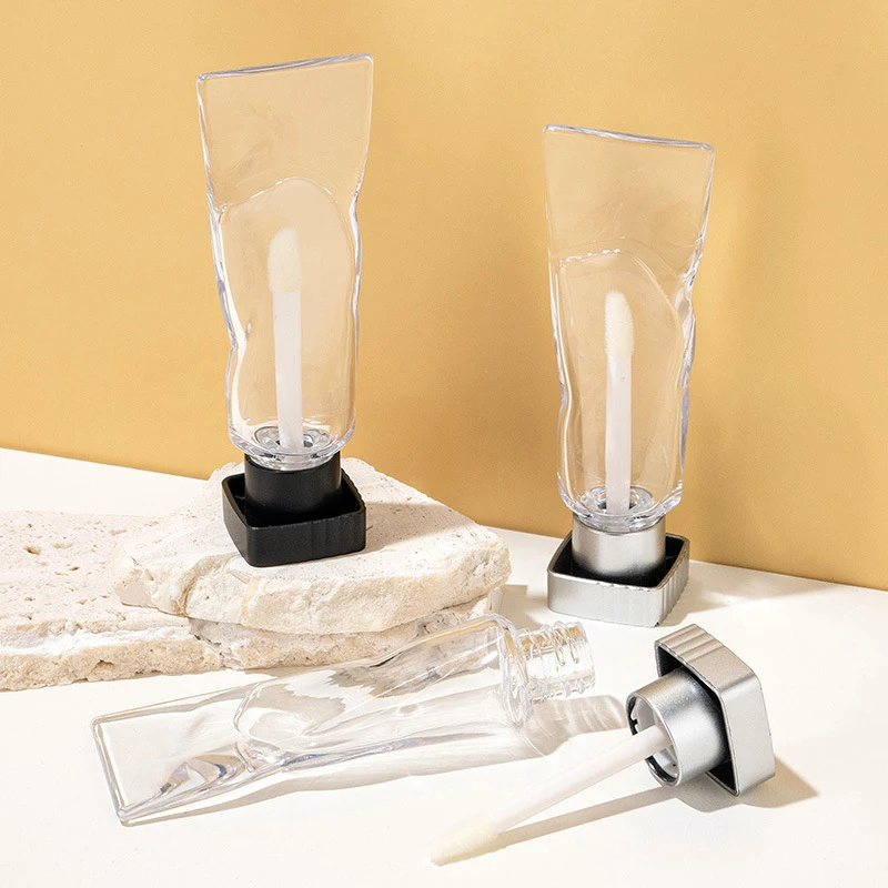 DIY глазурь для губ пустой тюбик тип зубной пасты блеска многоразовая бутылка