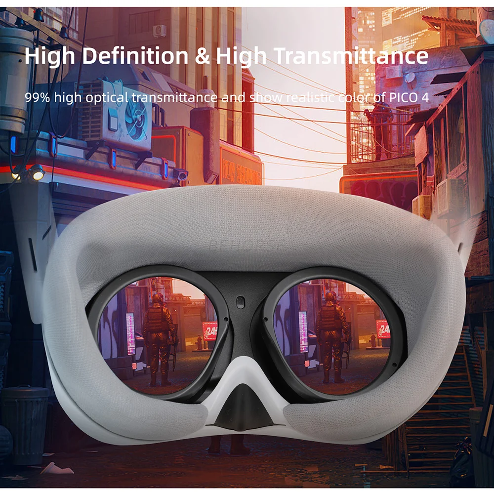 

for Hifylux Lens Protective Film Scratch-proof Dust-proof Soft Panel Film for PICO 4 VR Glasses