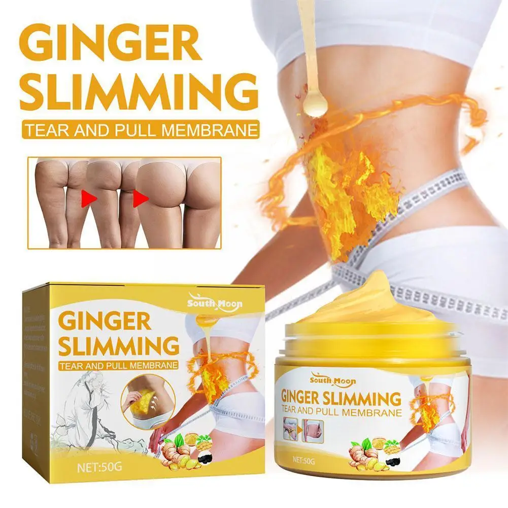 

South Moon Shaping Body Cream Anti-cellulite Chin Firming Slim 50ML Lose Fat Weight Slimming Gel Burning Fat Burning Ginger I4L5