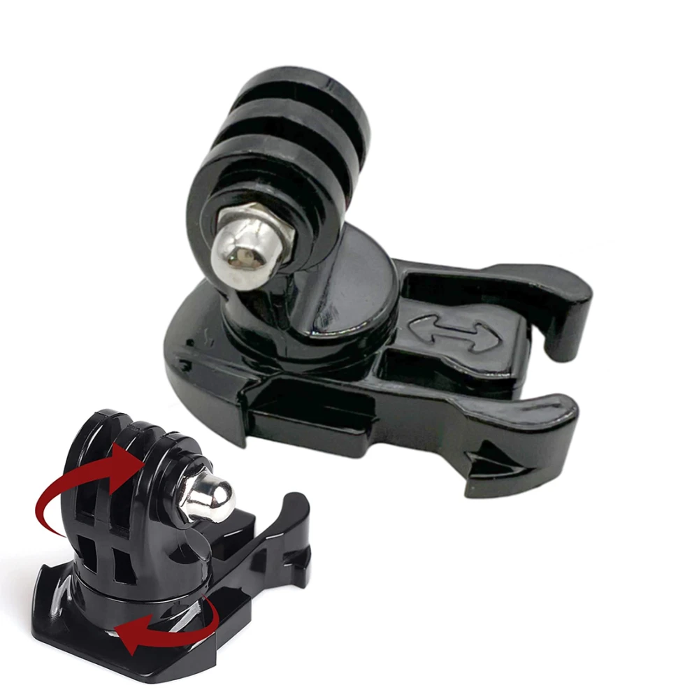 

360 Degree Rotate Quick Release Buckle Vertical Swivel Mount for GoPro Hero 12 11 10 9 8 7 6 for SJCAM for Xiaomi Yi Camera