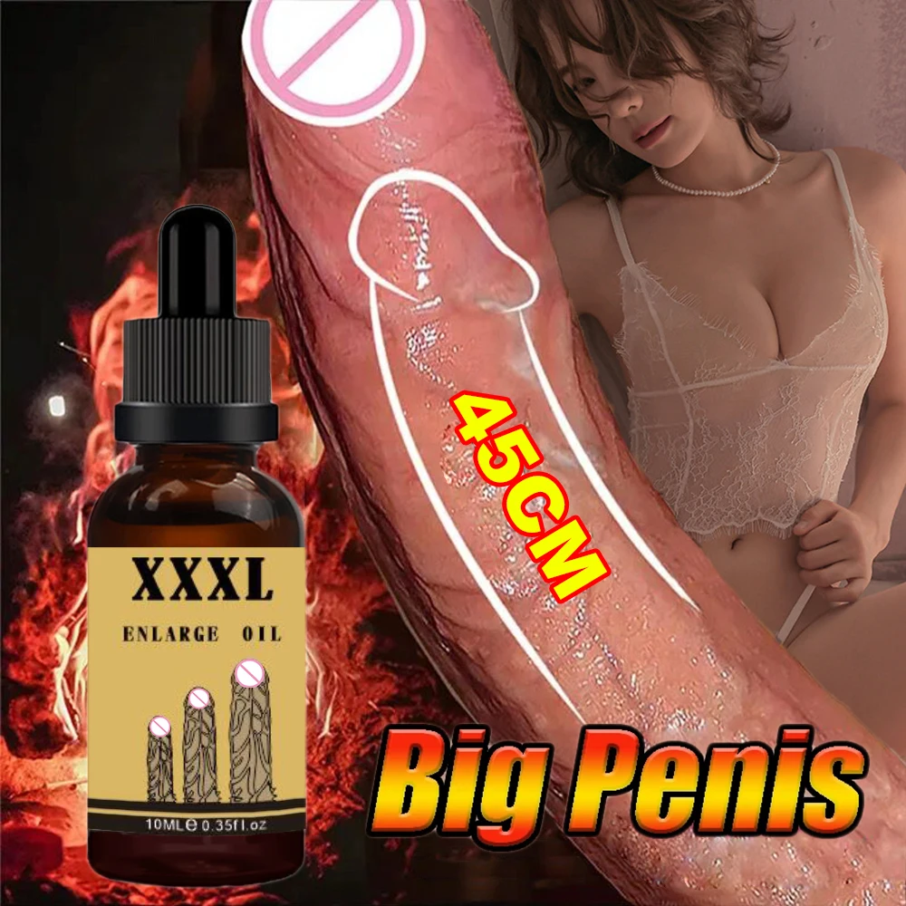 

Penies Enlargment Oil Penis Growth Thickening Oil Enlarge For Men Enhance Dick Erection Big Cock Increase Massage Essential Oils