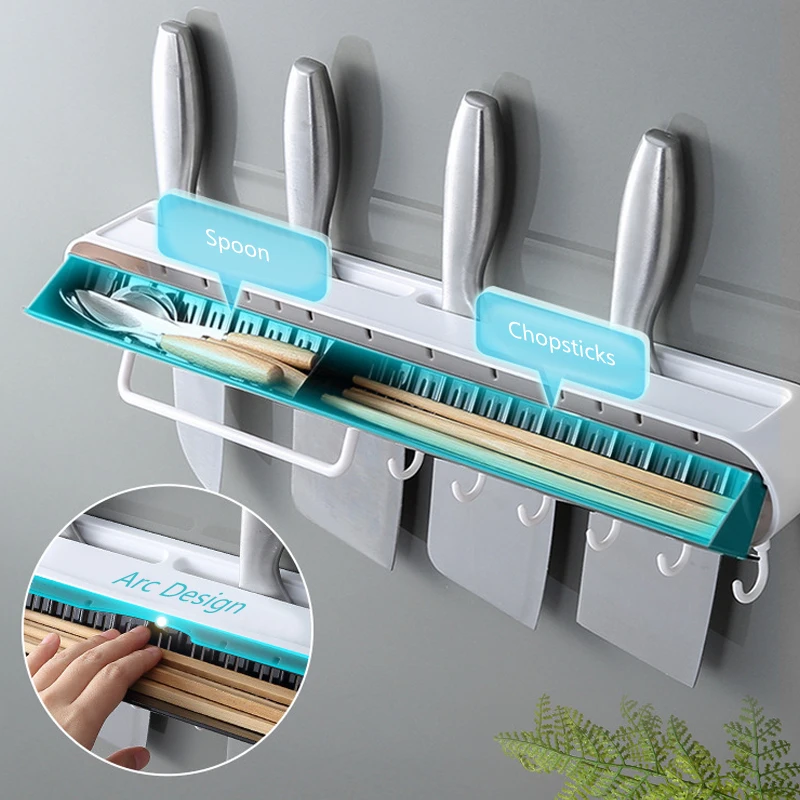 

Knife Holder Multifunctional Storage Rack for Knife Tableware Kitchen Accessories Organizer Kitchen Knives Holder Utensils