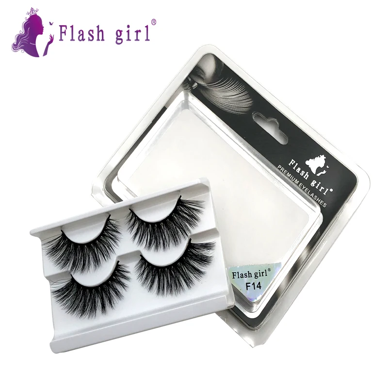 Ресницы Накладные из искусственной норки 2 пары 20 моделей |